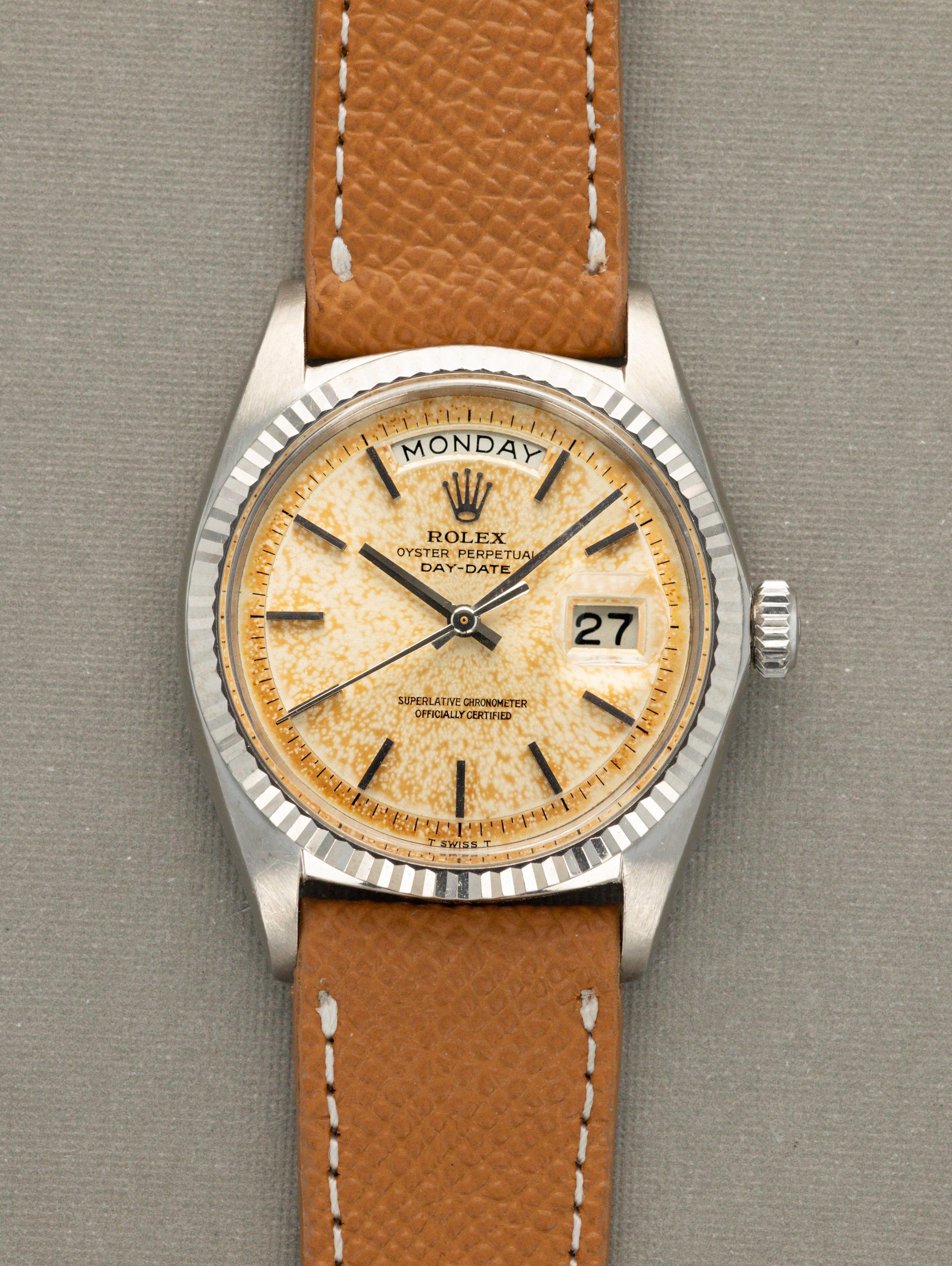 Rolex Day-Date Ref 1803 - White Gold Patina Dial