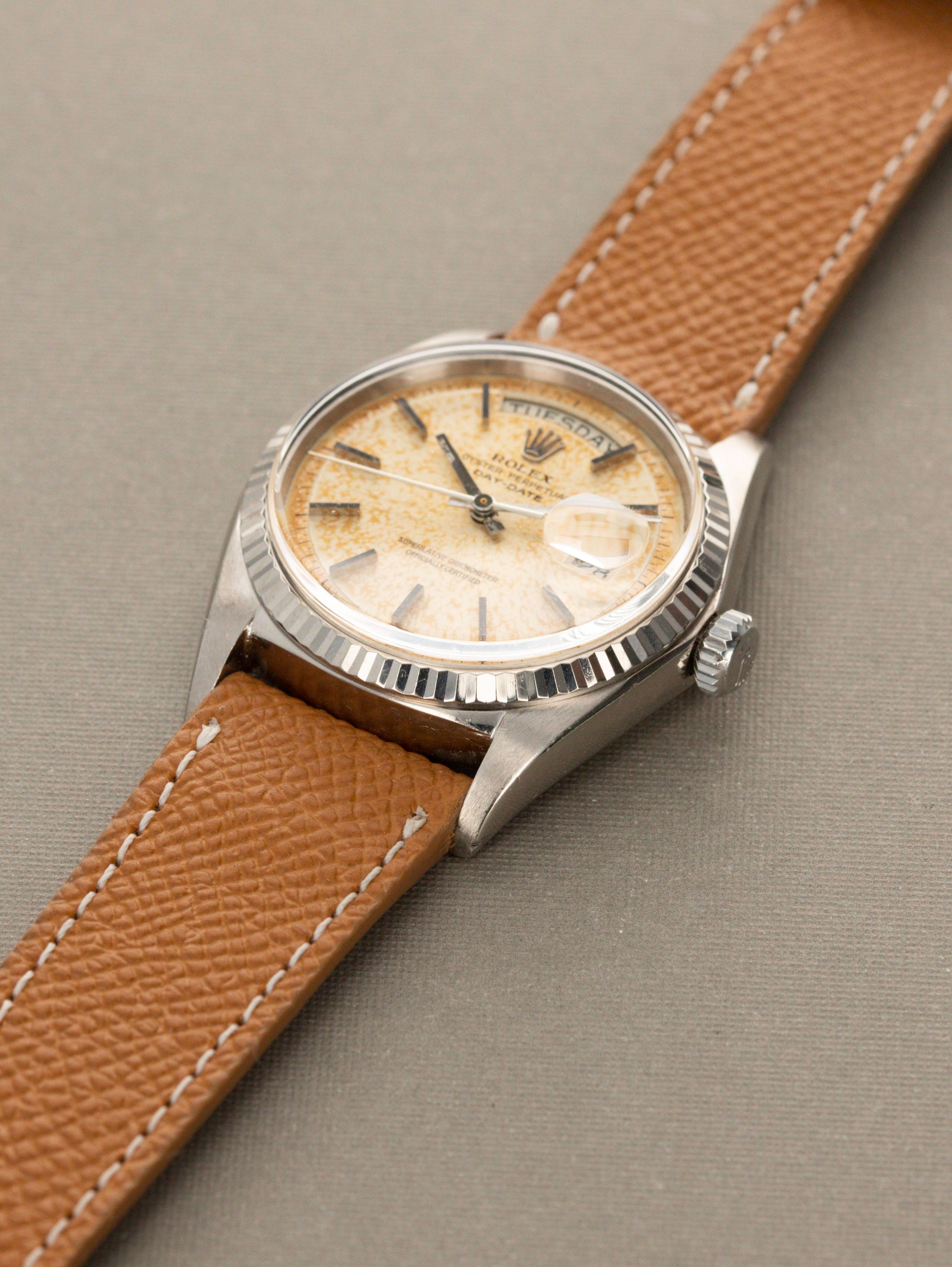 Rolex Day-Date Ref 1803 - White Gold Patina Dial