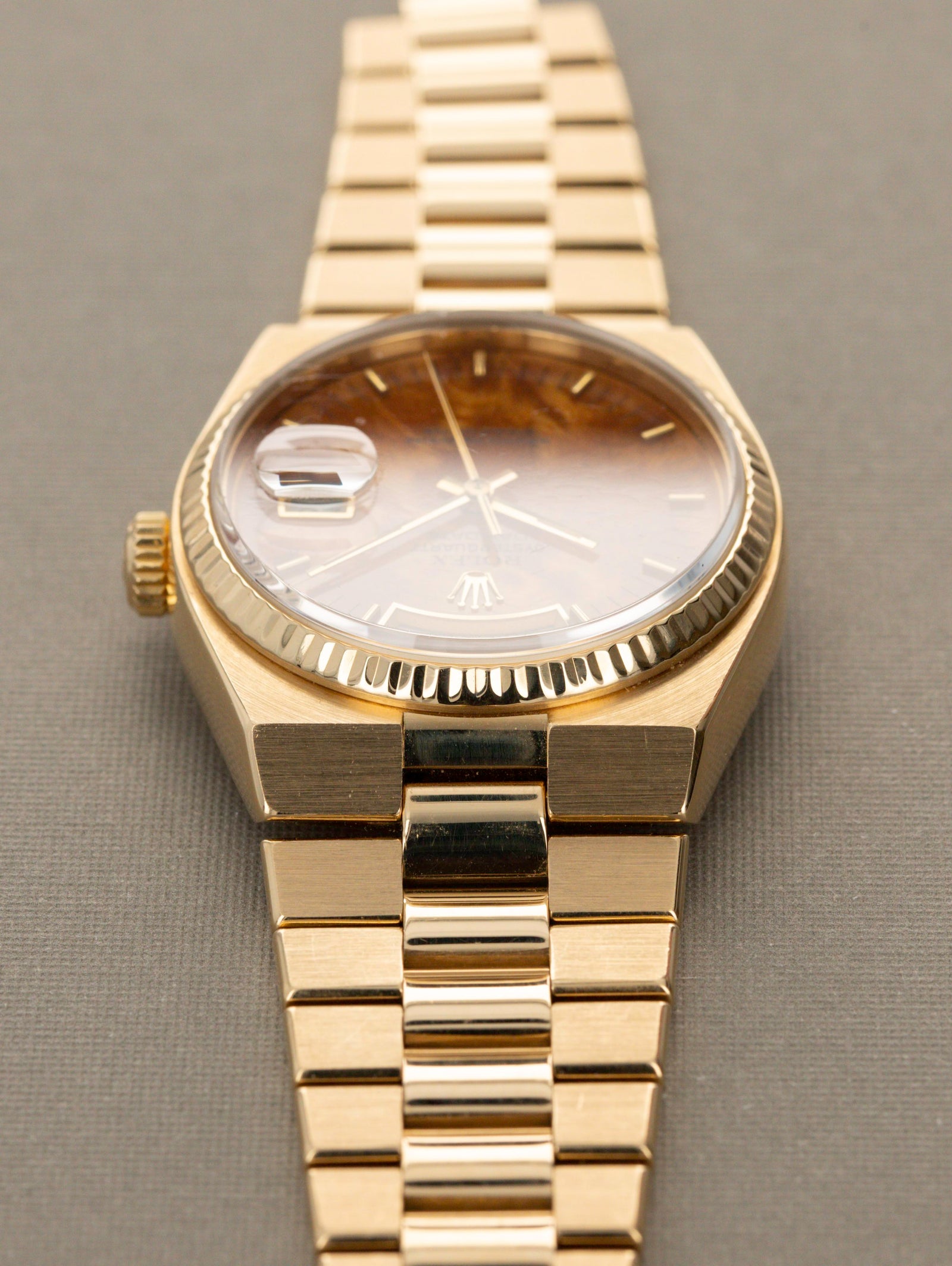 Rolex Oysterquartz Day-Date Ref. 19018 - Birchwood Dial