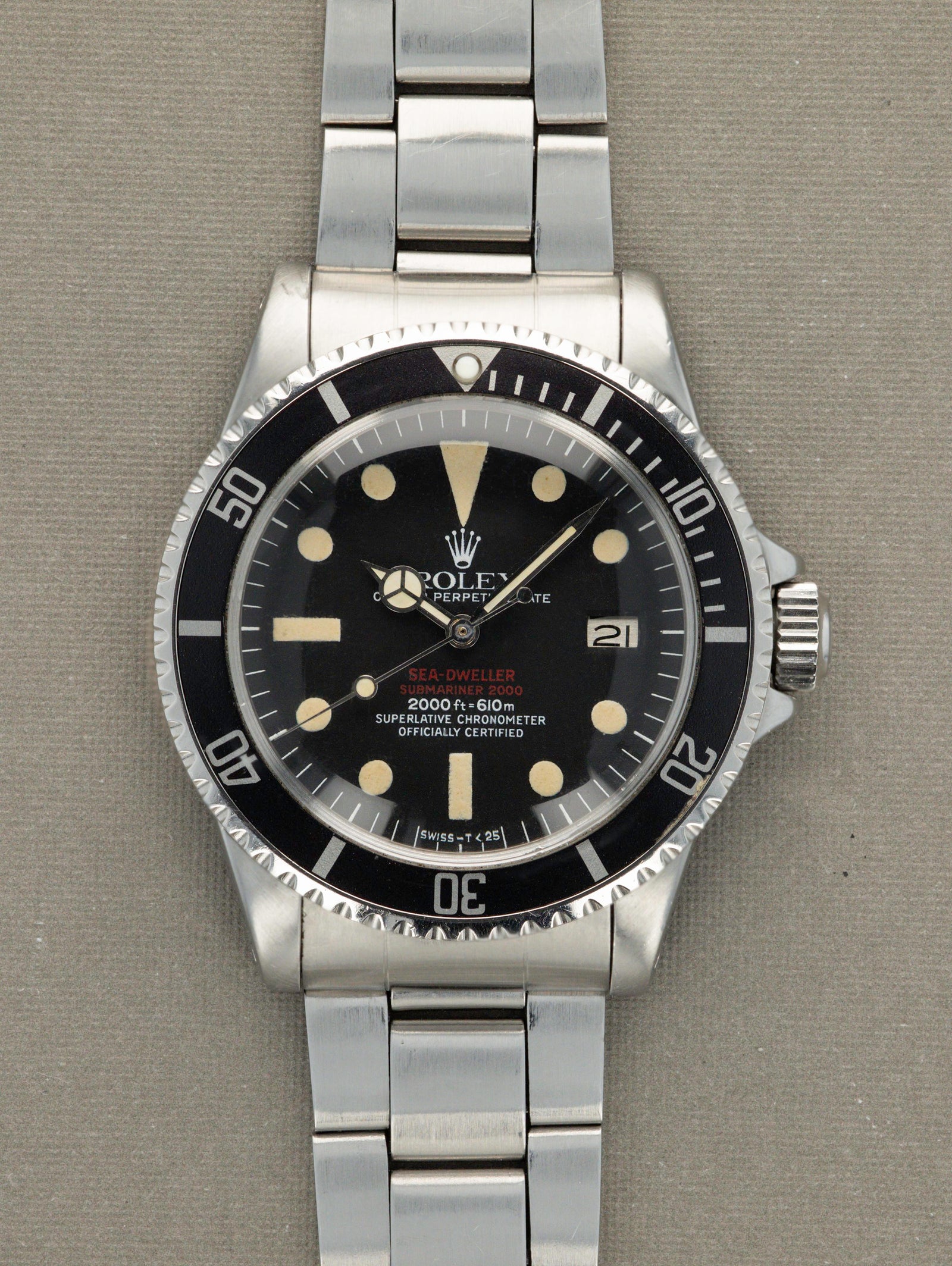 Rolex Sea-Dweller Ref. 1665 - 'Double Red'