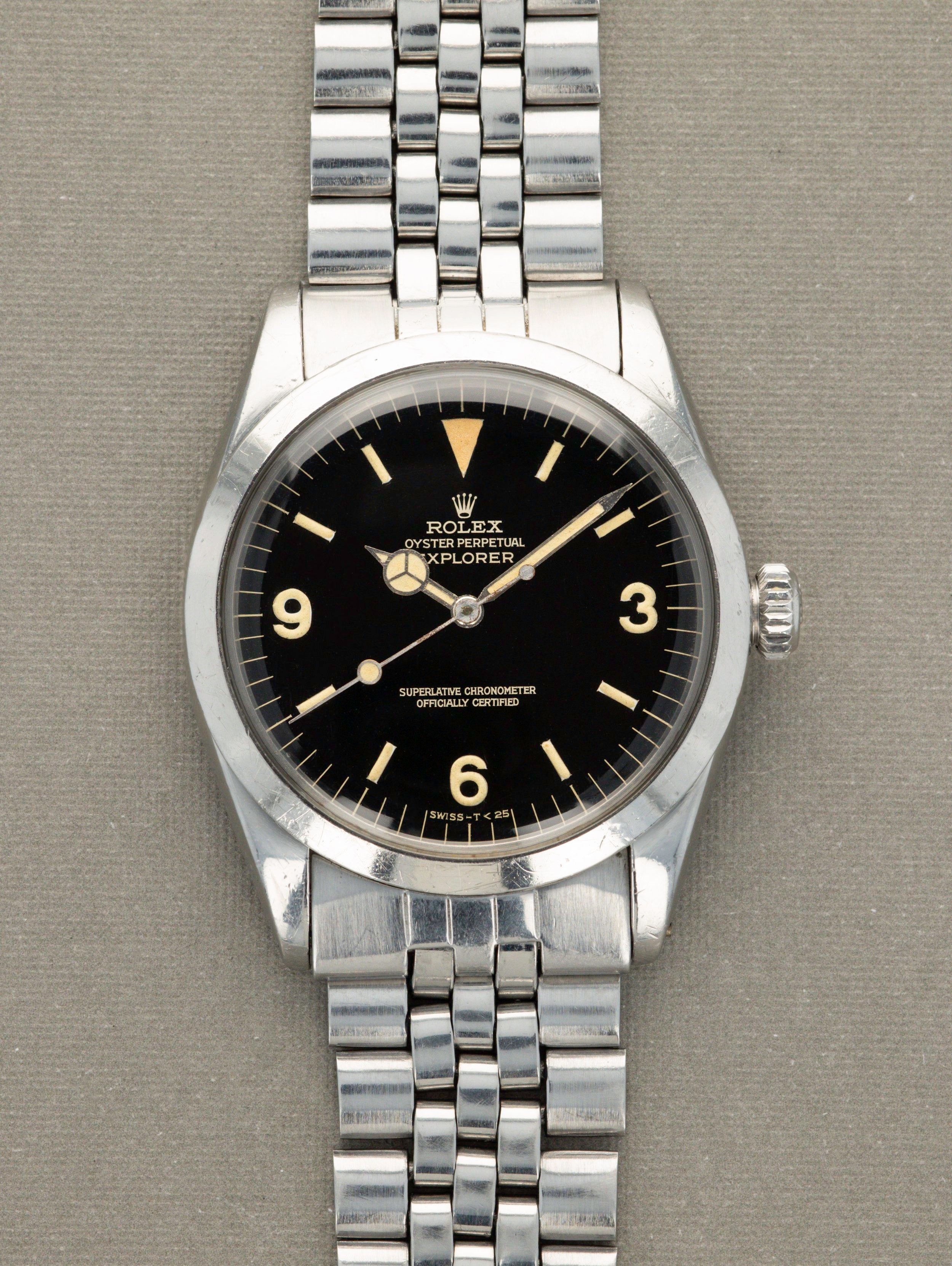 1987 Rolex Explorer I Ref 1016 Watch For Sale - Mens Vintage Time only