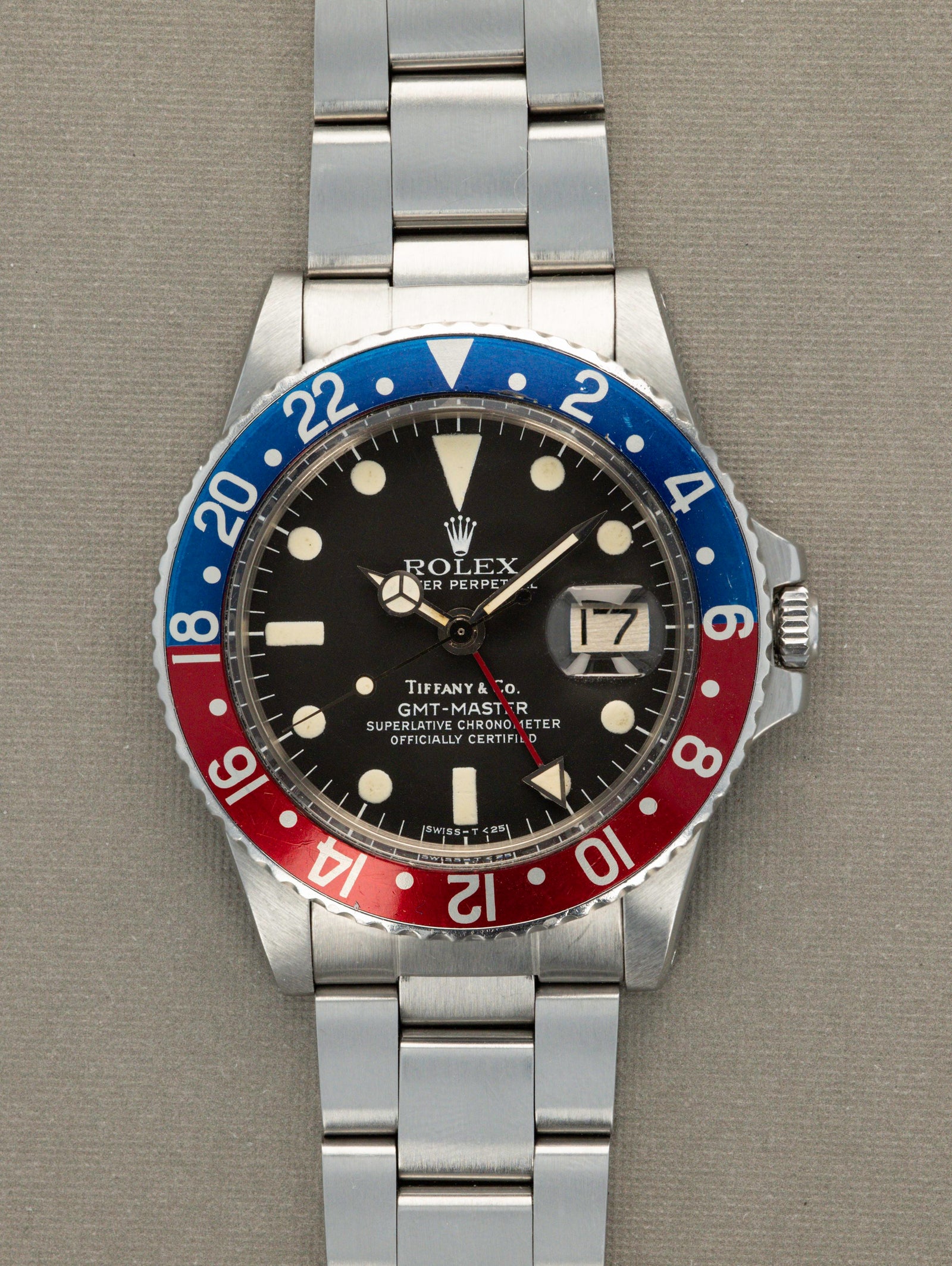 Rolex GMT-Master Ref 1675 - Mk4 Dial Retailed by Tiffany & Co.