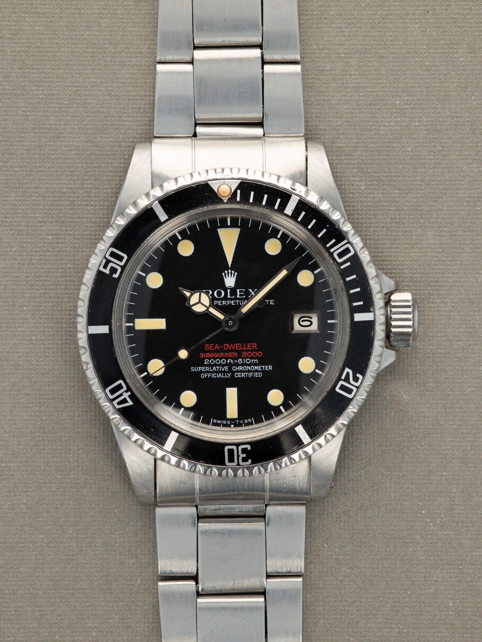 Rolex Double Red Sea-Dweller Ref. 1665 Mk. 2 Thin Case