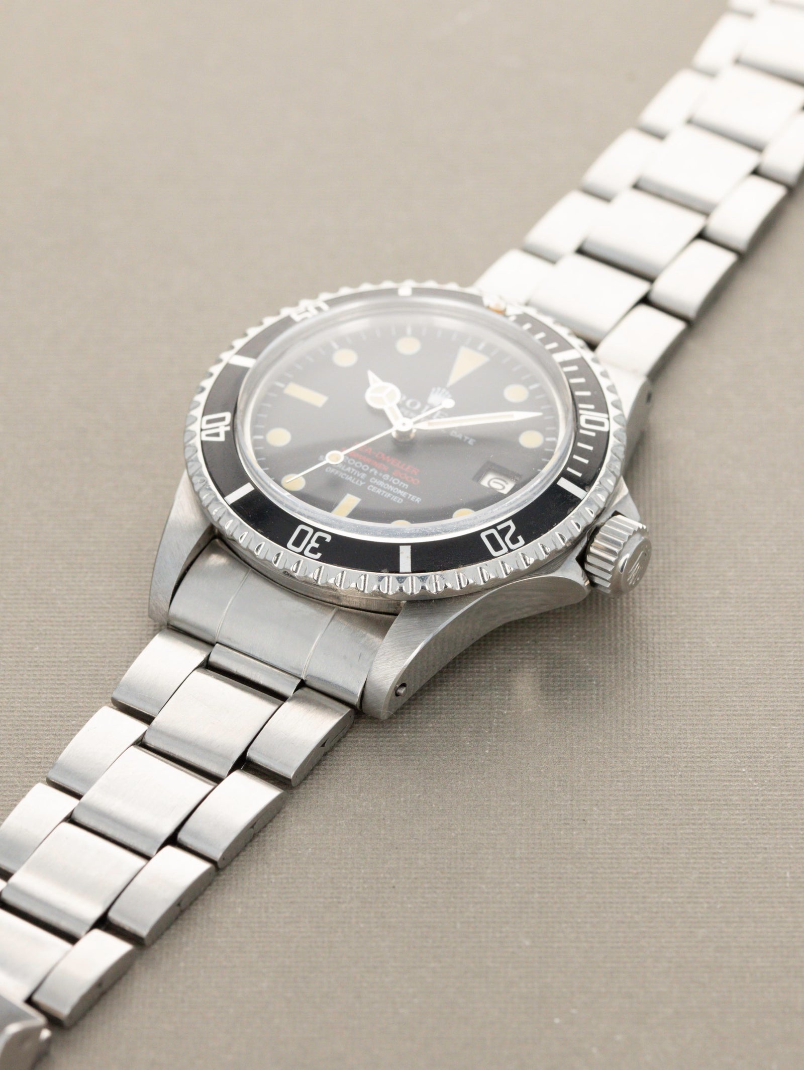 Rolex Double Red Sea-Dweller Ref. 1665 Mk. 2 Thin Case