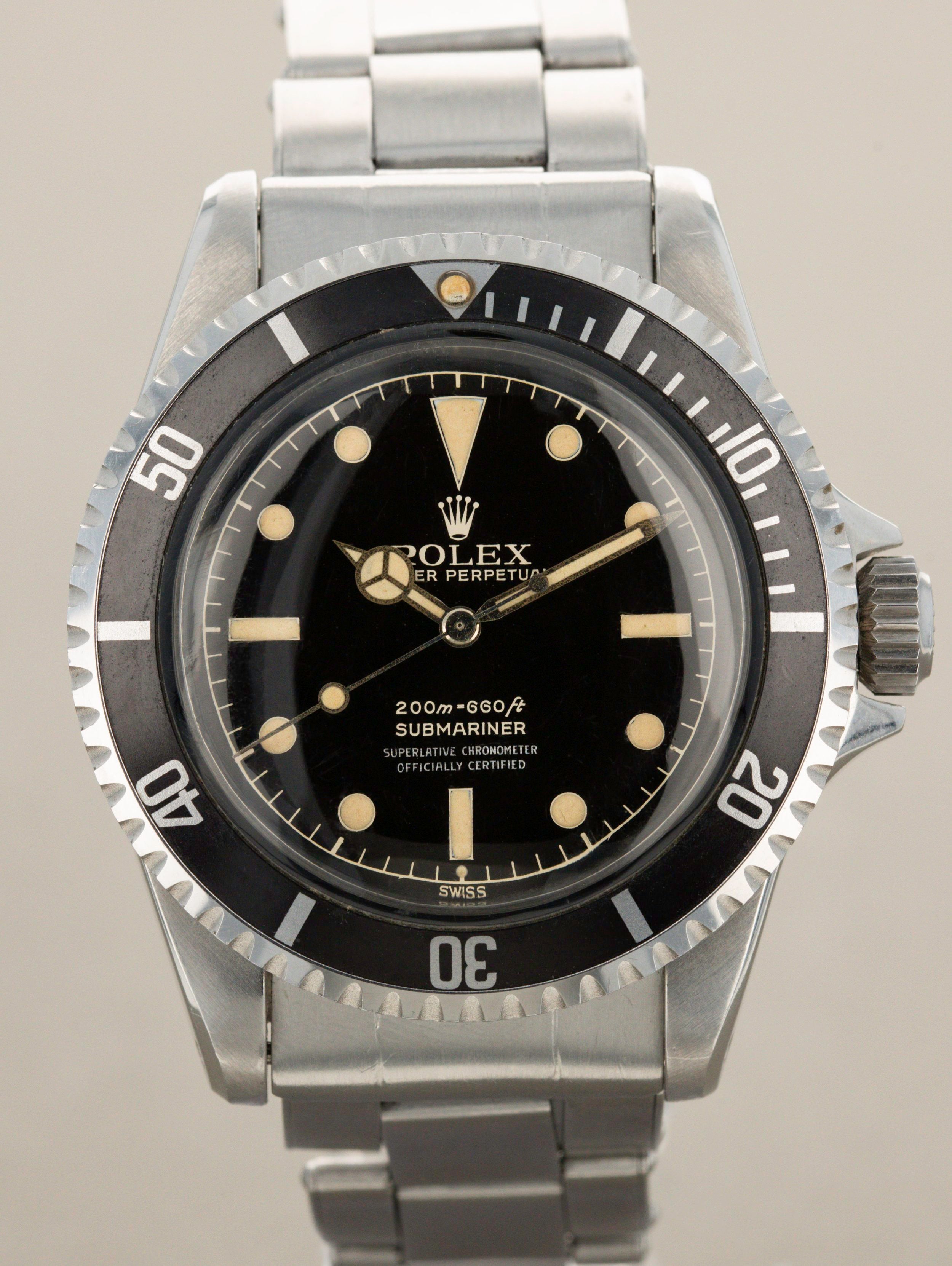 Rolex Submariner Ref. 5512 - Immaculate Gilt '4-Liner' Dial