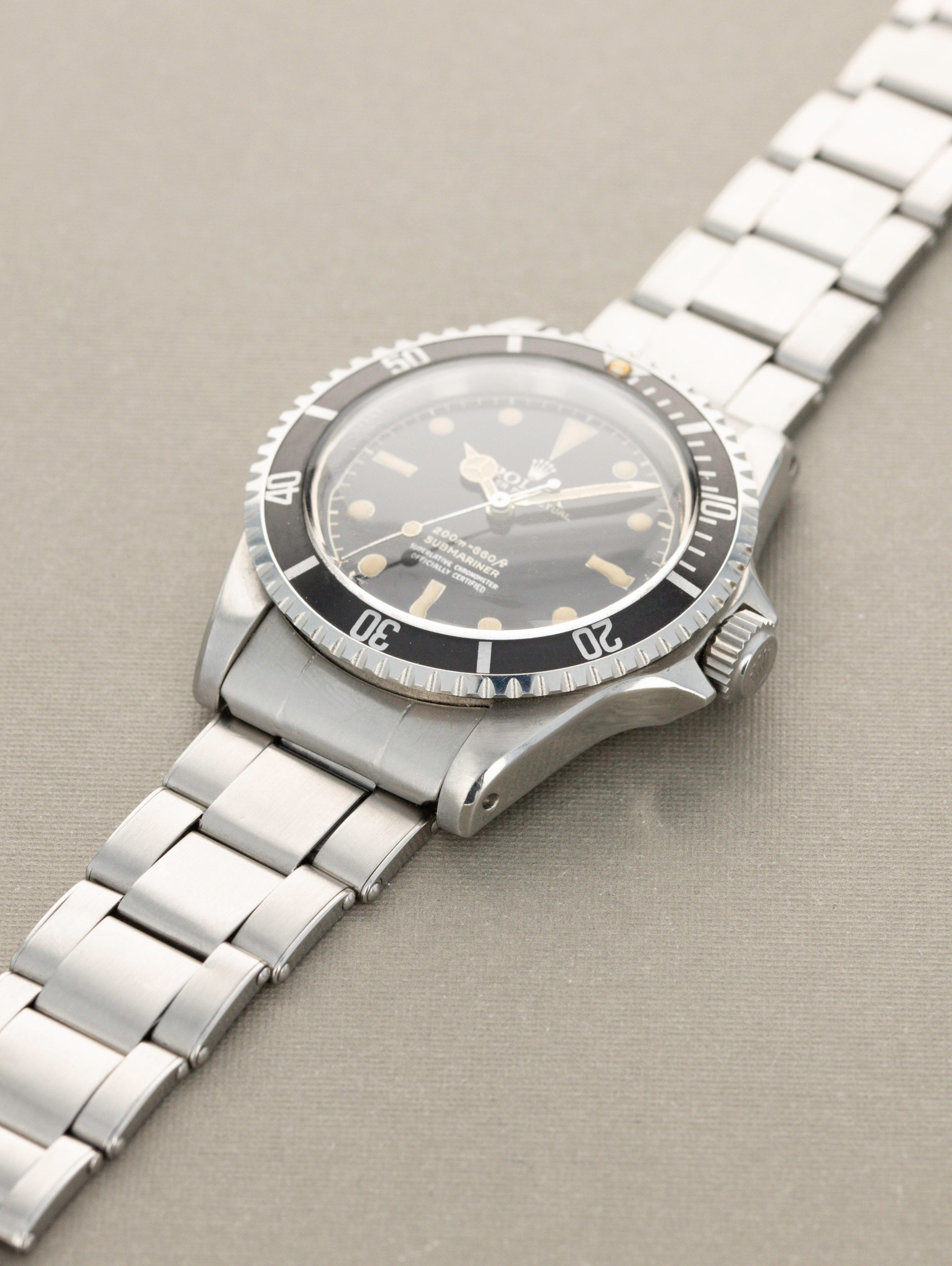 Rolex Submariner Ref. 5512 - 'Gilt 4-Line Chapter Ring PCG Exclamation Point'