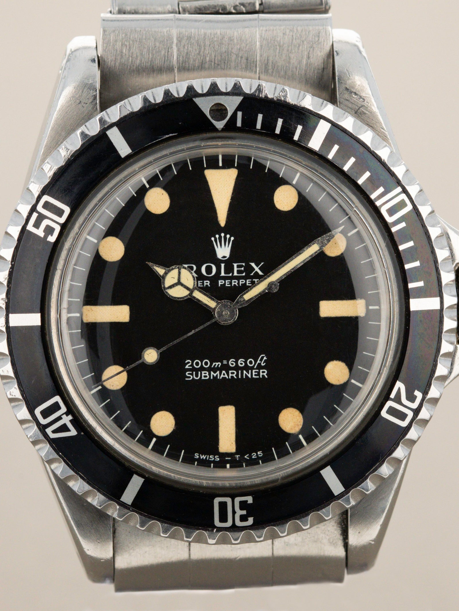 Rolex Submariner Ref. 5513 Meters First