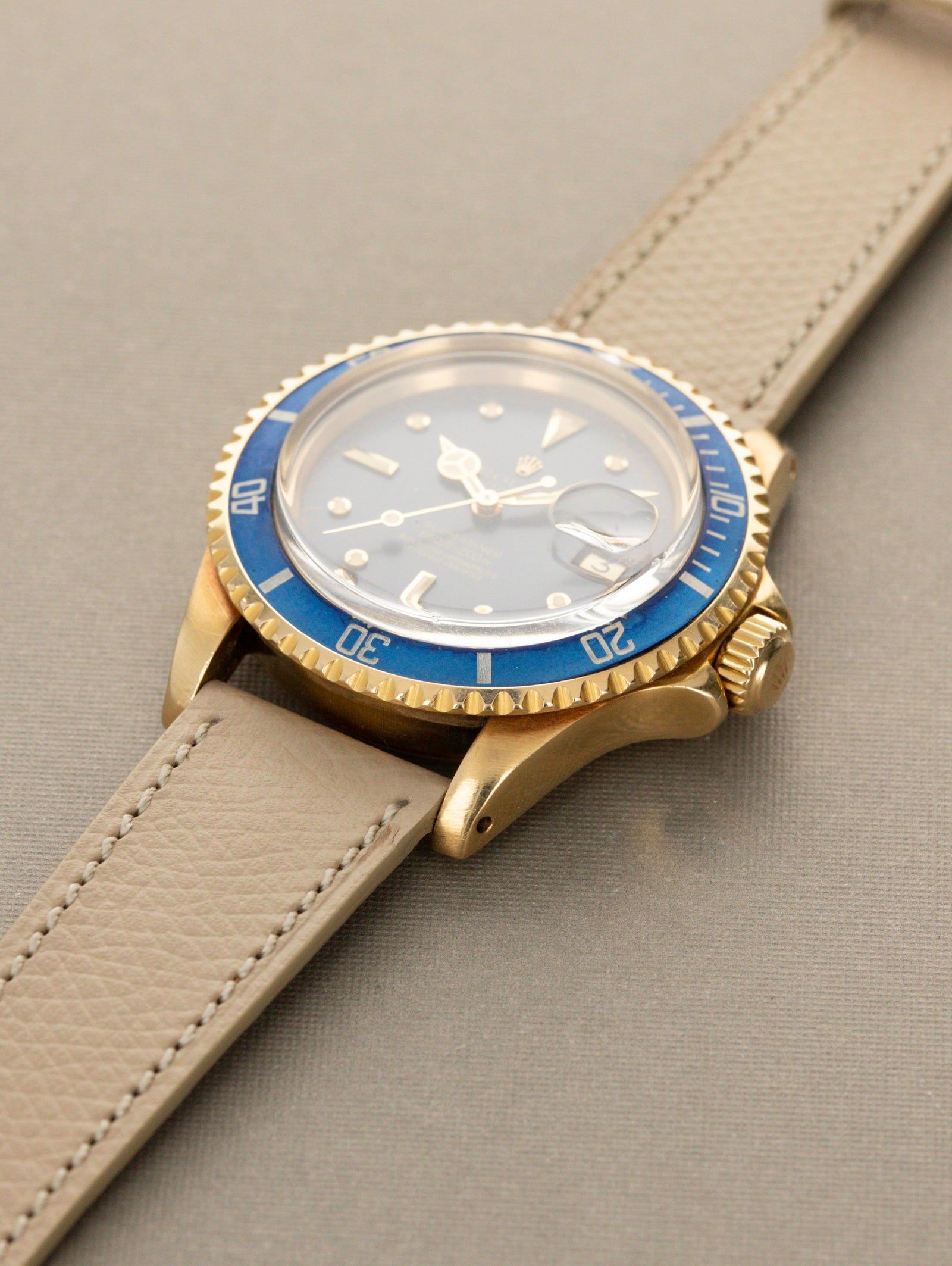 Rolex Submariner Ref. 1680 18k Matte Blue