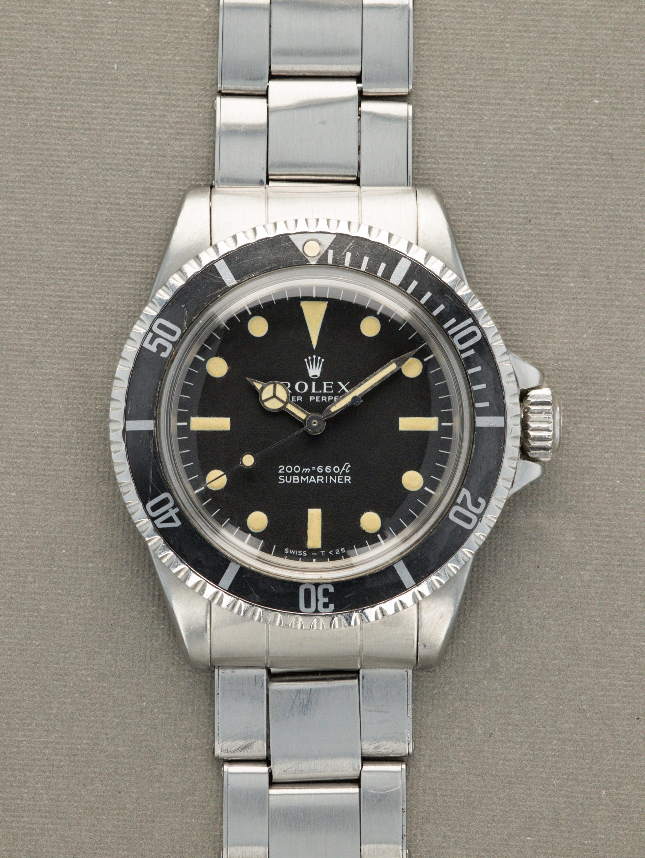 Rolex Submariner Ref. 5513 - Meters First Dial