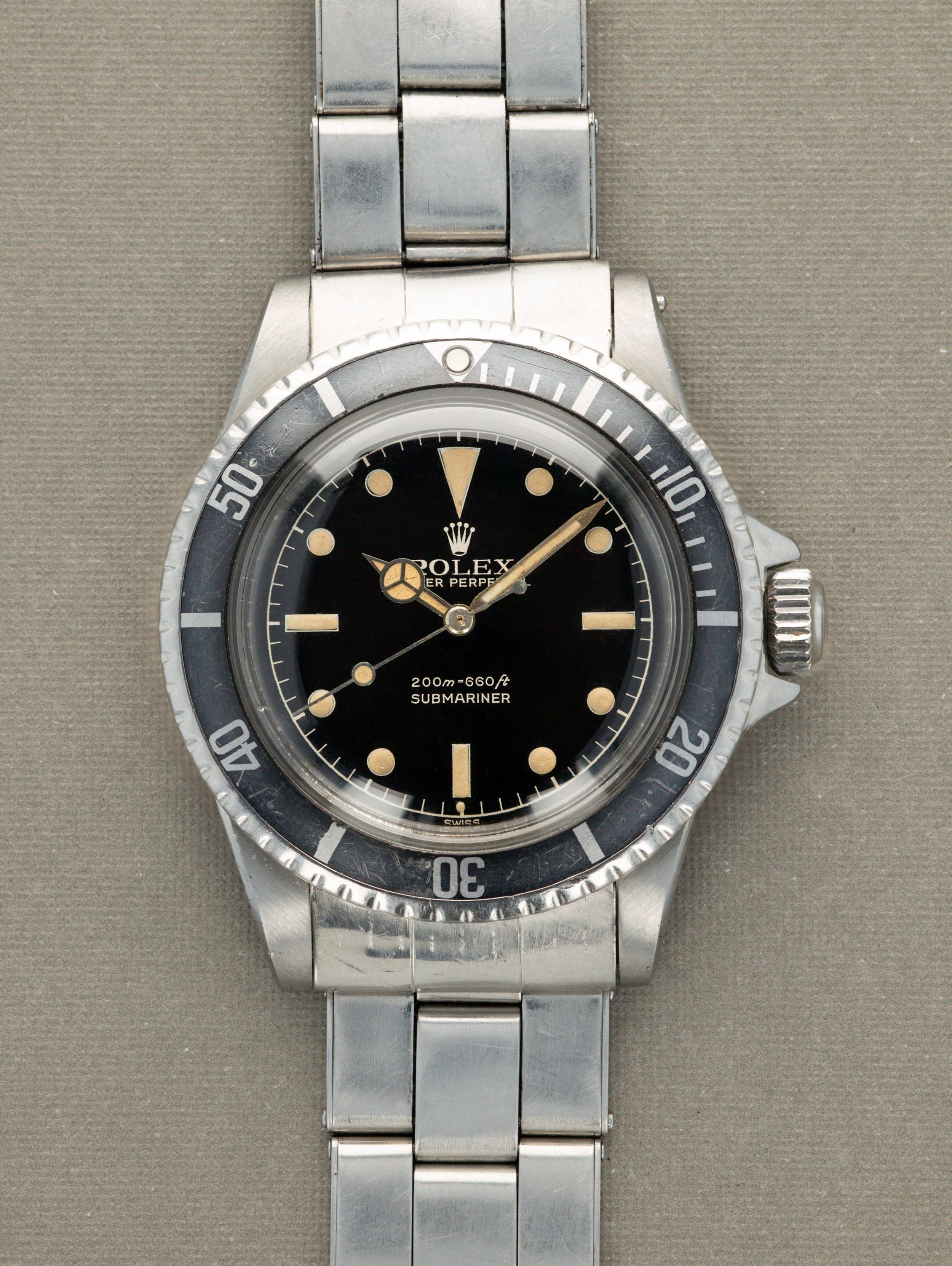 Rolex Submariner Ref. 5512 - Chapter Ring PCG Exclamation Point