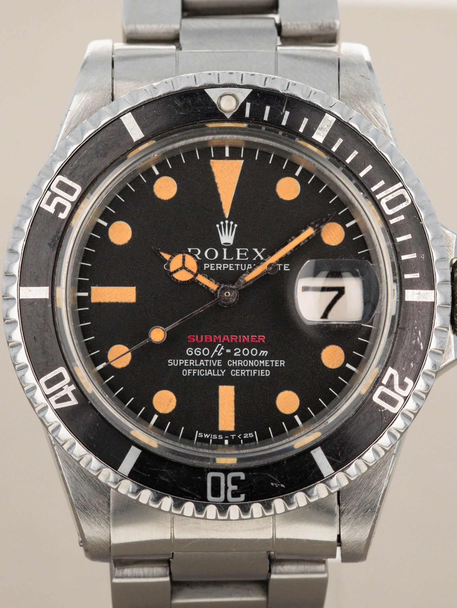 Rolex Red Submariner Ref. 1680 Mk. 4 Pumpkin