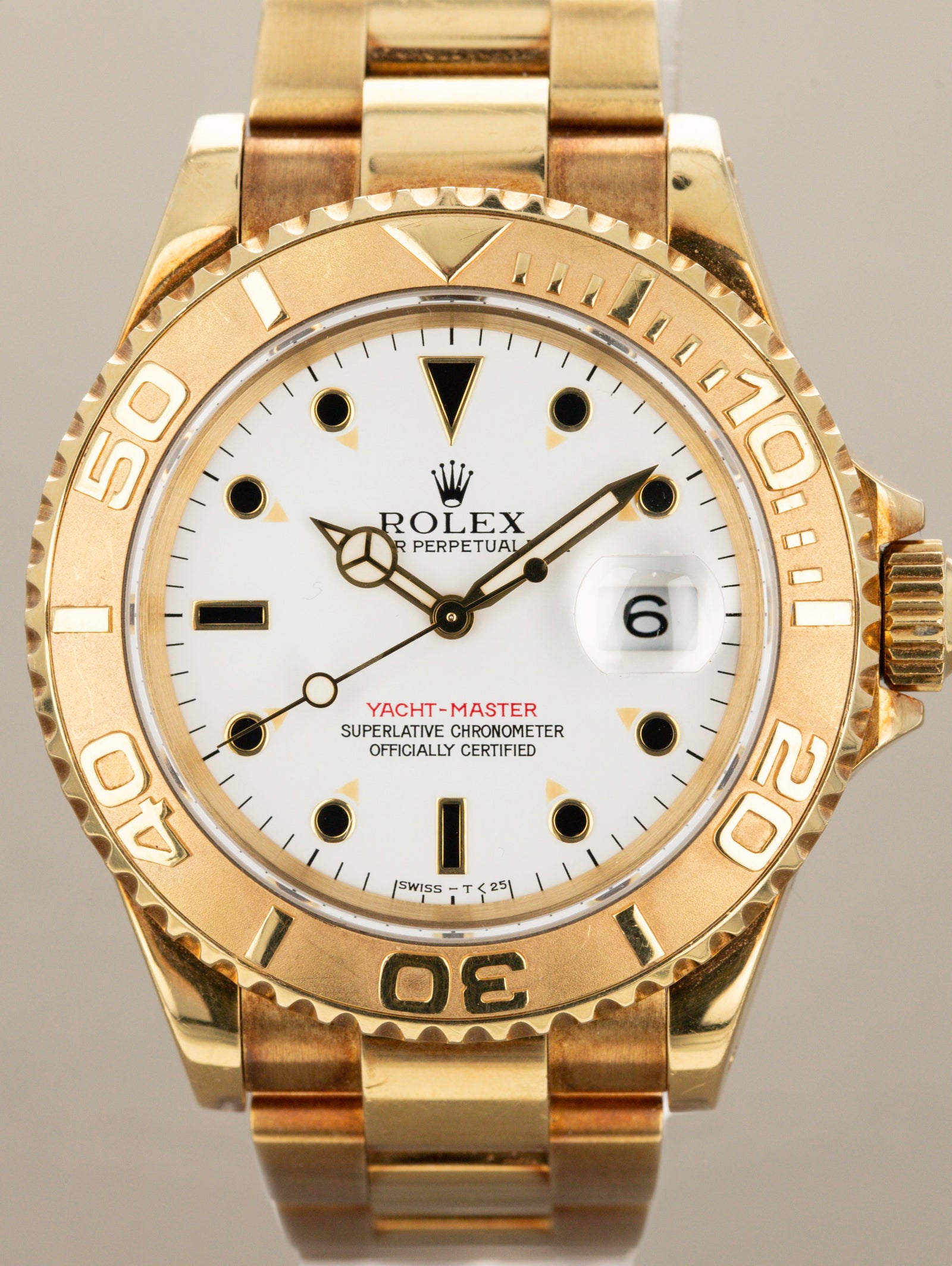 Rolex Yacht-Master Ref. 16628 - Onyx & Tritium Mk. 1 Dial